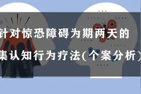 针对惊恐障碍基于暴露的强化治疗 ▏个案分析图片