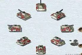 红警2：昔日瞧不上眼的犀牛坦克，现如今成为陆战之王图片