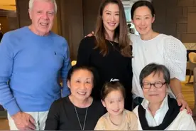 谢婷婷高调庆祝40岁生日，3岁女儿正脸曝光，长相像母亲非混血儿图片