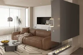 有机会也要给家里装个壁炉加湿器，可实用可美观，家居氛围很浓烈图片