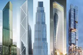 超250米在建的全钢结构摩天楼——中国项目多，美国高度遥遥领先图片