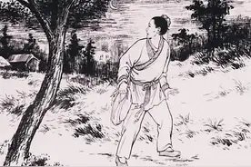 民间故事：男子去奔丧，被五条蛇拦路，蛇：赶快逃别迟疑图片