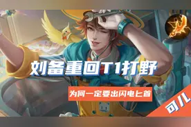 王者荣耀：刘备加强，重回T1打野，他为什么一定要出闪电匕首？图片