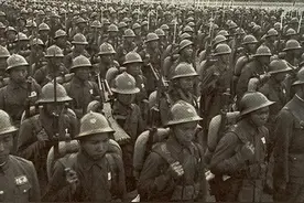 抗战时，国民党军队系统复杂，当时国军的一个整编师是什么级别？图片