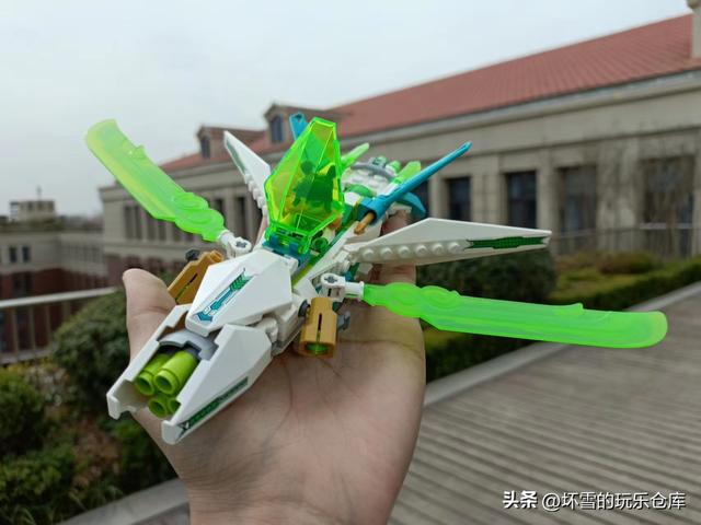 试玩乐高80041：龙小娇战机，与齐小天合体初体验