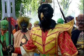 金翅大鹏吞食了整个狮驼国国人，为什么不敢到大唐撒野？图片