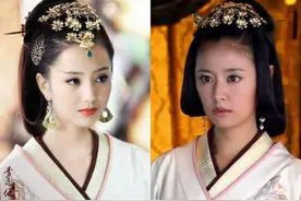 古装剧撞衫太尴尬，热巴不敌年轻小花，佟丽娅林心如像主仆图片