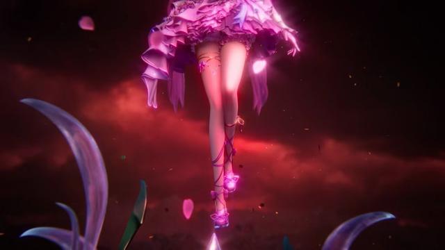 陈樱儿新建模已曝光，大白腿配粉裙好性感，一个姿势更是堪称绝美