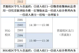 太原市第二外国语学校教育集团高一新生军训入住须知图片