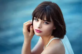 气质美女​，法国模特玛丽·格里蓬的唯美写真图片
