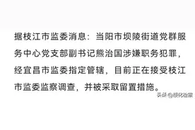 涉嫌职务犯罪|熊治国被查图片