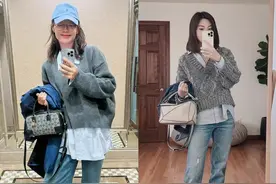 论“买家秀”，我只服这个小姐姐，直接照搬别的穿搭，却美过本尊图片