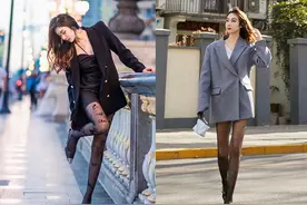 去了成都太古里，才发现：满大街都是“黑丝+高跟鞋”，好养眼！图片