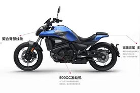 钱江闪500S正式发售34999起，祖传工艺，车海战术图片