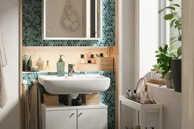 卫生间台盆怎么选最好，买大了装不下，买小了浪费空间图片