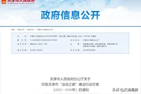 天津将积极申办这些重要赛事！未来几年，这样打造“运动之都”！图片