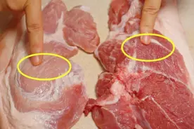 一样是猪肉，“浅色的”和“深色的”区别大？听完老板的话才明白图片