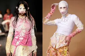 开裆裤，裸胸装，2023年高奢大秀一个比一个奇葩，暴露就是时尚？图片