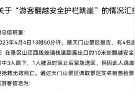 网传湖南天门山多名游客自杀 当地政府：正在调查图片