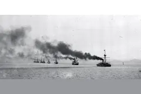 近现代天津全国第一：第一支近代化海军——北洋海军图片