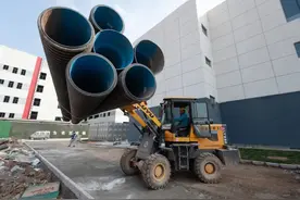 山西综改示范区：山西华芯半导体产业基地（二期）项目建设“加速跑”图片