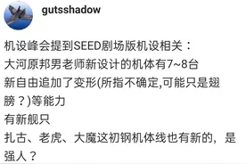 高达seed新剧场版部分情报透露 最强最新的自由高达追加变形机制图片