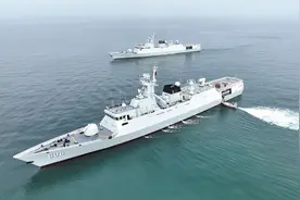 外媒炒作中国“兵棋推演”：全面战争下，解放军将遭遇双航母舰队图片