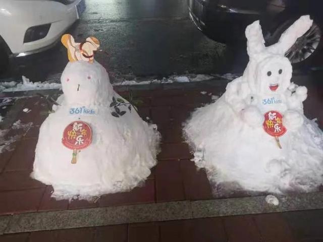大郑州堆雪人内卷严重，哪个是金奖？全河南的雪人都在这里了