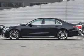 2022新款奔驰S级上市，取消感应后备箱，3.0T换装2.5T发动机图片