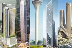 粤港澳大湾区——11座城市在建的最高地标建筑物，最新动态图片