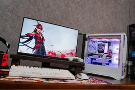 国潮风上新，华风少女寅虎娘定制版YOGO K1粉白国风DIY装机图片