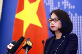 关键时刻越南迎来“强援”，美国航母停靠岘港，南海局势再生波澜图片