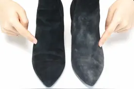磨砂皮鞋清洗小妙招图片