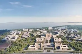 宿迁学院新校区2025年秋季投入使用！宿迁中心城市建设重点工程“加速度”图片