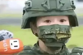 台湾“呆萌”女兵简郁珊！她个人和所在部还是有实力的，不能小看图片
