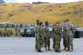 妄言不允海峡生变，美日在亚太频繁祭出军演，B-52轰炸机现身琉球图片