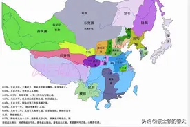 从地图看唐朝疆域的变化：前期打垮无数大国，后期熬垮了不少强国图片