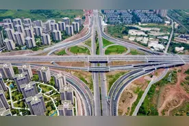 现场直击 | 坪山大道竣工！15条匝道组成炫丽“中国结”图片