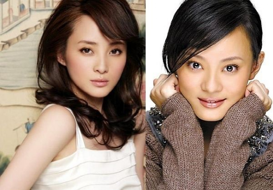 7对长相相似的女星,当她们遇到同一个造型,杨颖杨雪变化有点大