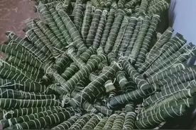 想念妈妈的灰水粽图片