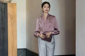职场穿搭|西装裤只能搭配衬衫？那是你不知道这些图片