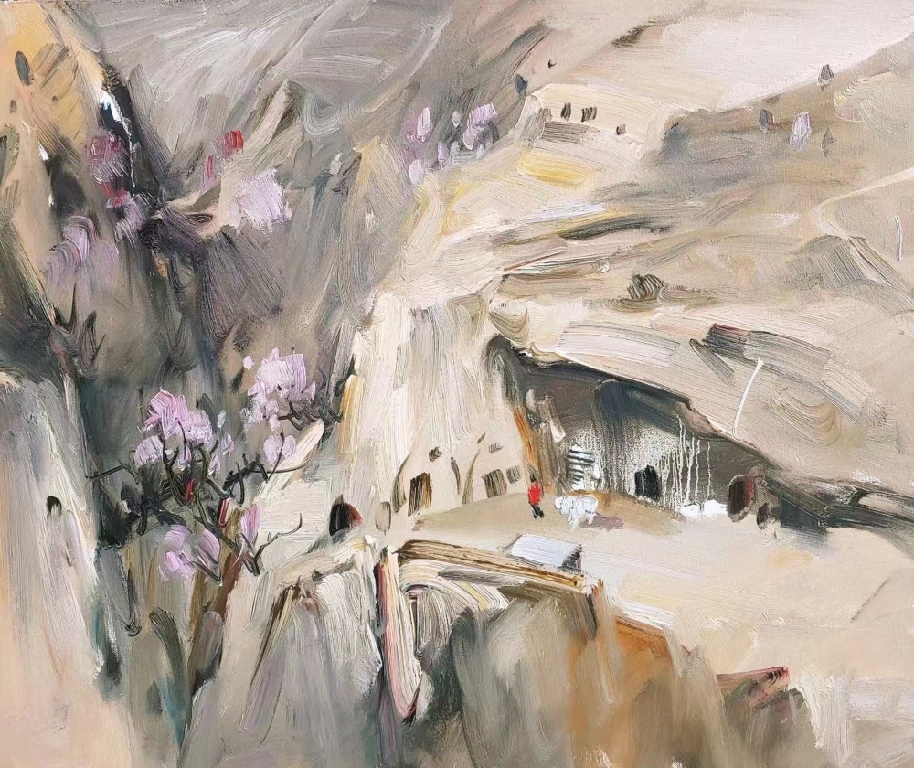 【画作】高天厚土,神采激扬,油画艺术家赵青作品欣赏 - 海报新闻