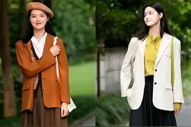 胯宽腿粗、屁股大的女生，应该多穿这3种裙子，洋气显瘦还显腿长图片