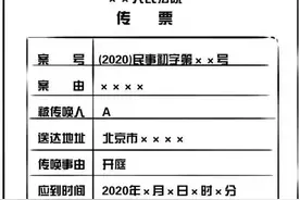 收到法院传票不要慌，正确打开方式是这样图片