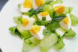 黄瓜鸡蛋减肥法,帮助你在三天减掉3-5斤图片