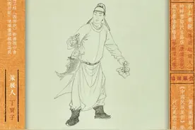 付爱民补绘《西游记》连环画“寻访取经人”原稿作品（16至20）图片