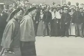 李鸿章访问纽约，50万纽约市民涌上街头，只为目睹其风采图片