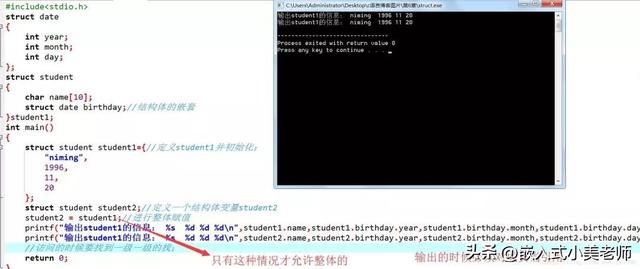 全面讲解 C 语言的结构体(struct)，一网打尽