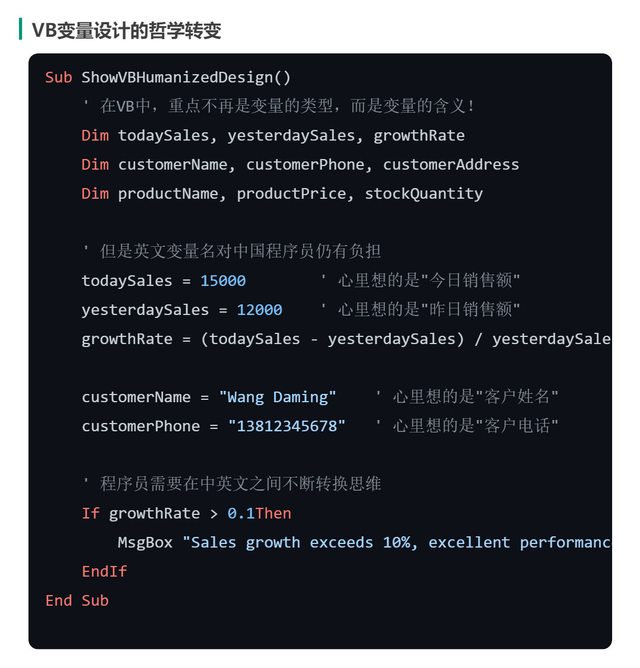 VBA编程要素-【变量】，听我来聊聊它的前世今生