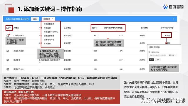 百度搜索推广优化中心产品介绍